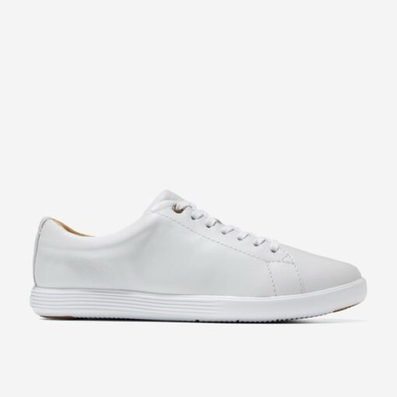 Cole Haan Women's Grand 360 Crosscourt White Sneaker Minimalist Athleisure 7 - Picture 1 of 9